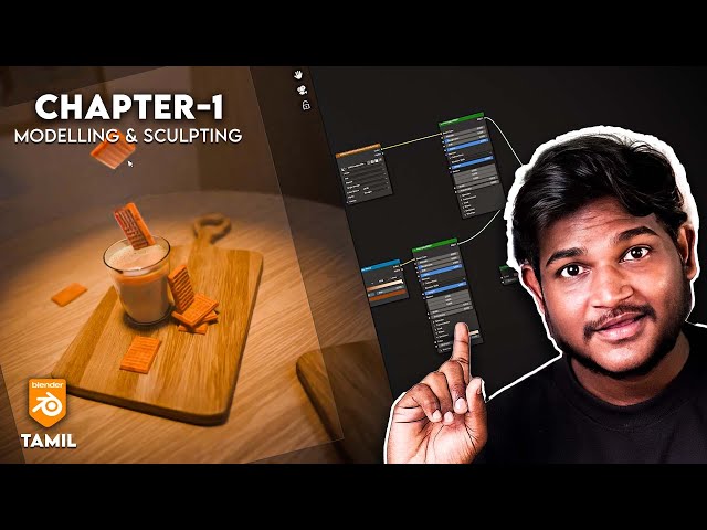Blender Complete Beginer Course For modelling - Chapter-1 (தமிழ்)