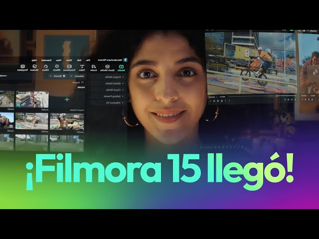 Filmora 15 — El Futuro de una Edición de Video sin Complicaciones | Potenciado por IA
