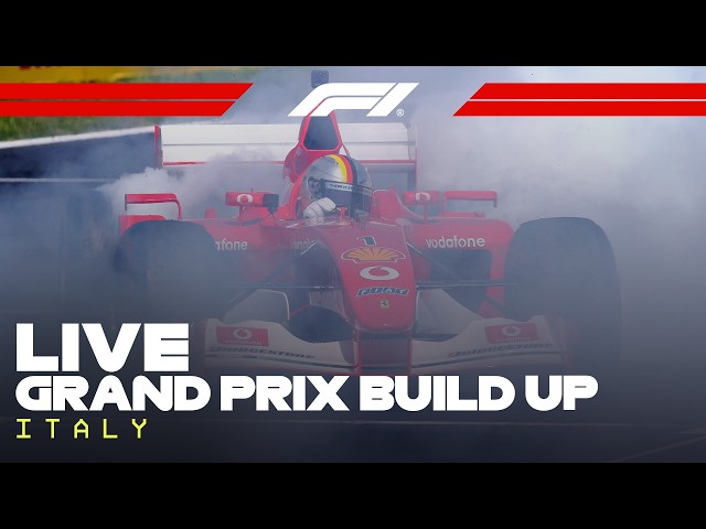 LIVE: Vettel Drives Schumacher's Ferrari & Drivers' Parade