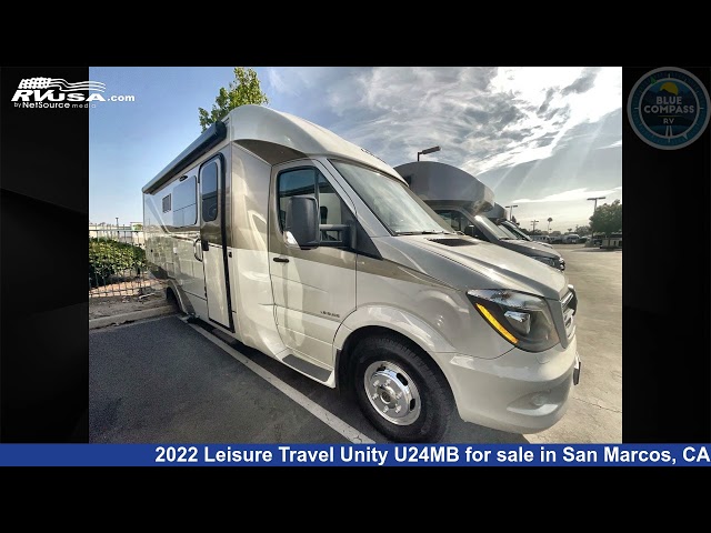 Remarkable 2022 Leisure Travel Unity Class B RV For Sale in San Marcos, CA | RVUSA.com