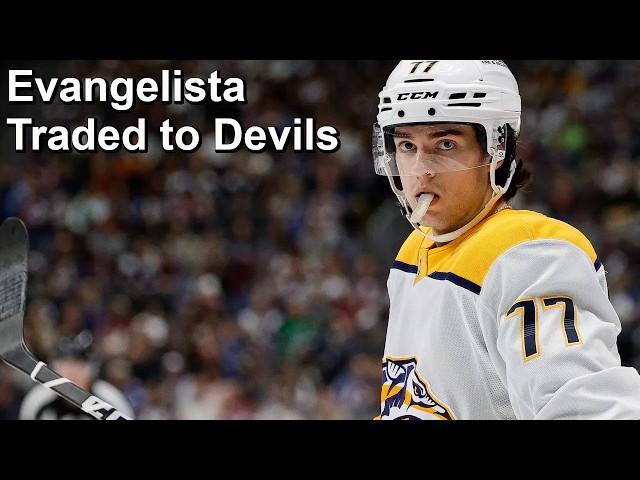 Preds Trade Evangelista to Devils for Picks, Victory+ Dissolves, Seguin On the Ice