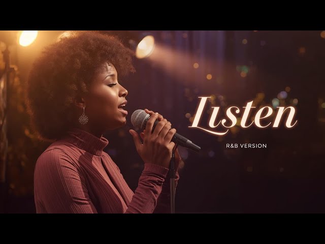 Listen – Beyoncé | Powerful Emotional R&B Soul Cover | RnB Room