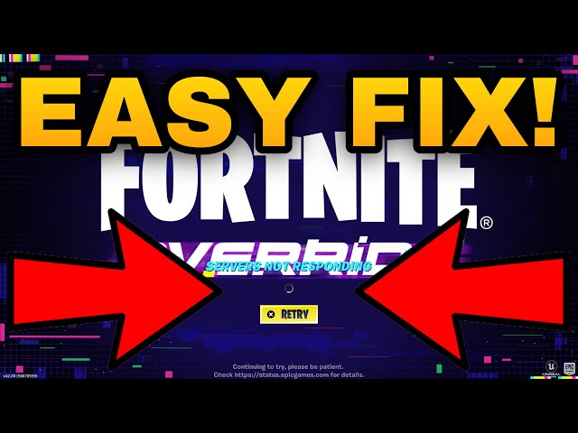 Why Is Fortnite Servers Down? (How To Fix Fortnite Update Servers Down Not Responding FIX)