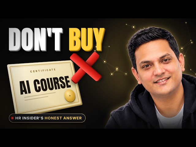 AI Courses Won’t Get You Hired. This Will.
