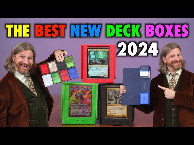 Best New Deck Boxes For Magic The Gathering 2024: Heavy Play, Quiver Nexus, Gamegenic Sidekick Pro