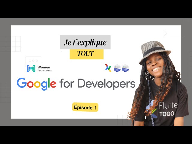 C'est quoi Google Developer Groups (GDG) ?