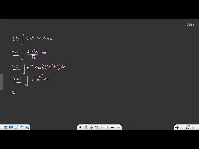 CBSE Class XII Integration Class 3