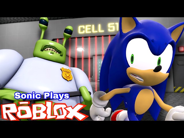 Sonic Plays: ROBLOX Barry's Prison RUN (CELL 51) !!!