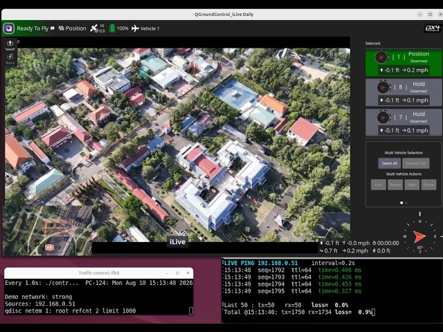 RTSP vs iLive in QGroundControl | Video Transmission Under Weak Networks
