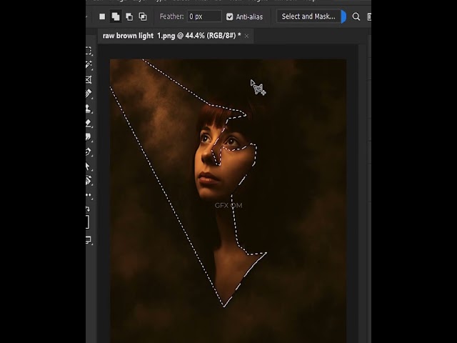 how to make spotlight effect in Photoshop 2025