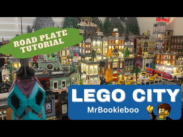 LEGO City Road Plate Tutorial with MrBookieboo