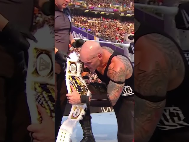 AND NEWWWW 🏆🇺🇸 Baron Corbin is your NEW United States Champion! #SummerSlam