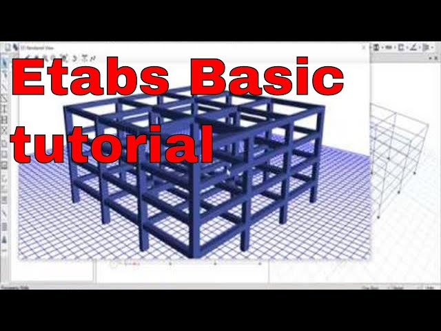 Etabs Basic tutorial   Civil engineer