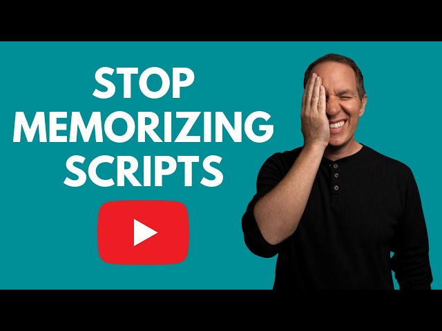 How To Naturally Read A Video Script On Camera (Without A Teleprompter!)