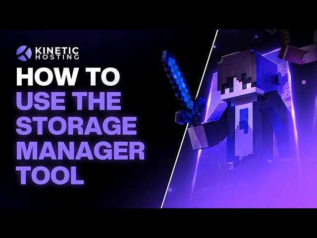 How to use the Storage Manager & World Prune Tools!