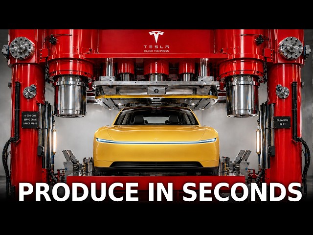 Next-Gen Tesla Giga Press 4.0 Deleted All Welding Robots!