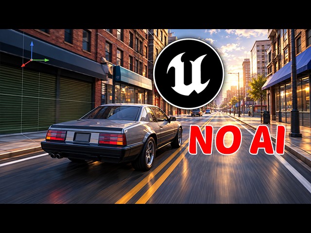 NO AI 🔥 | Create an Optimized Mobile Driving Game in Unreal Engine | Full Course