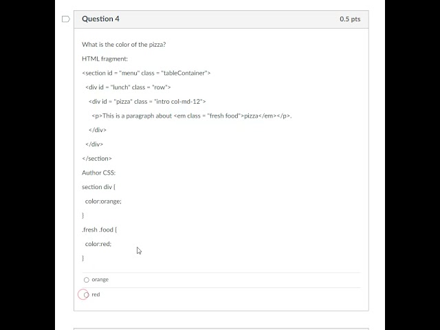 CIS 1120 Chapter 10 Homework Quiz Solutions