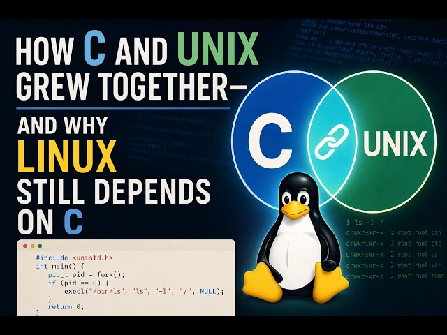 The History of C, Unix, and Linux: How They Grew Together — and Why Linux Still Depends on C