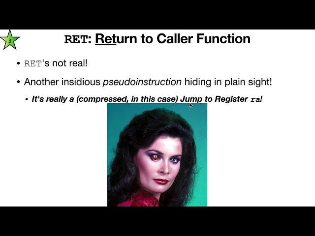 Arch1005: RISC-V Assembly 03 01 JustReturn.c -O1