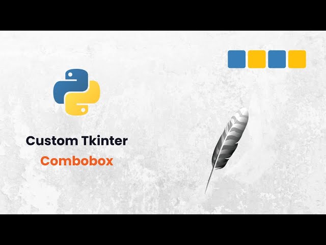 How to Use Combobox in CustomTkinter | Python GUI Tutorial for Beginners