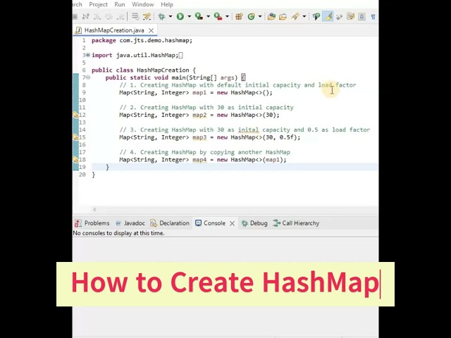 How to Make a Hashmap in Java (Core Java Tutorial)