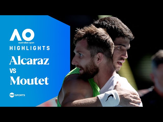 Carlos Alcaraz vs Corentin Moutet | Round Three | Australian Open 2026 Extended Highlights 🇦🇺