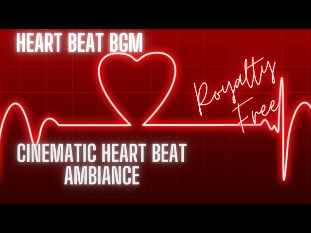 Cinematic Heartbeat Transition | Royalty Free Heartbeat Sound Effect | Free To Use | Copyright Free