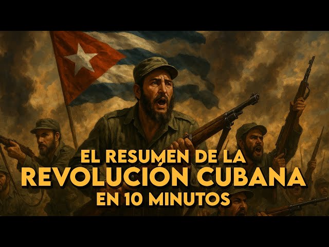 La REVOLUCIÓN CUBANA en 10 minutos | Breve historia de CUBA