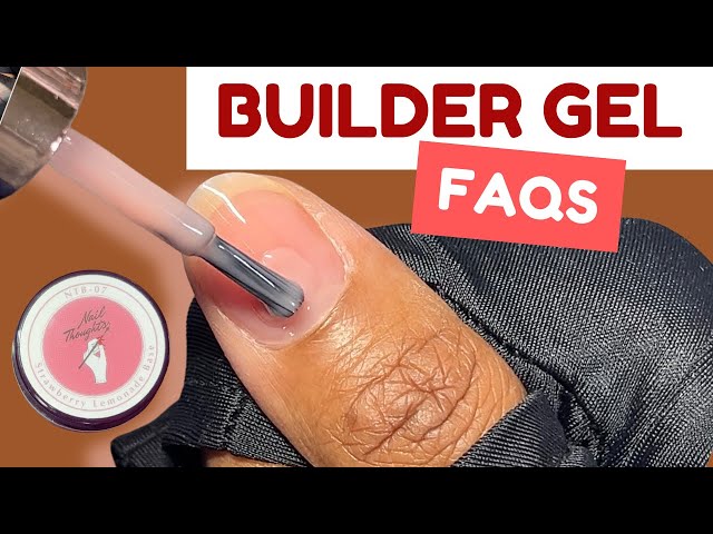 Everything You Need to Know about Builder Gel! | Builder gel tips for beginners