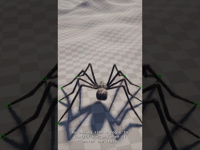 Create a procedural animation system #gamedevelopment #unrealengine #controlrig #tutorial