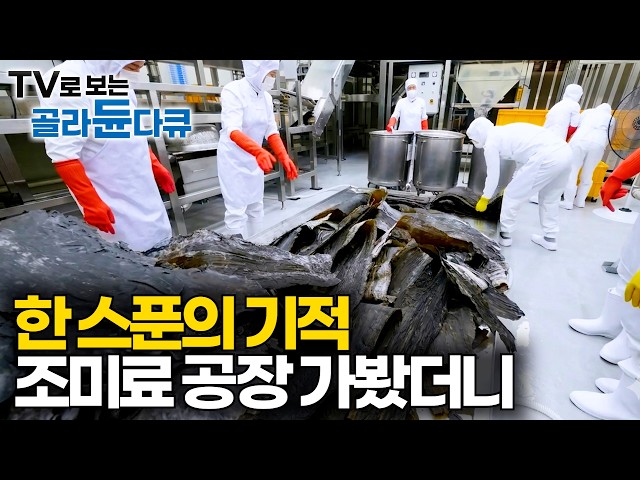 엄마들 필수 양념 1위 참치액, 꽁꽁 얼린 참치로 진한 맛을 우려내는 조미료 어떻게 만드는지 봤더니｜극한직업｜#골라듄다큐｜극한직업｜#골라듄다큐