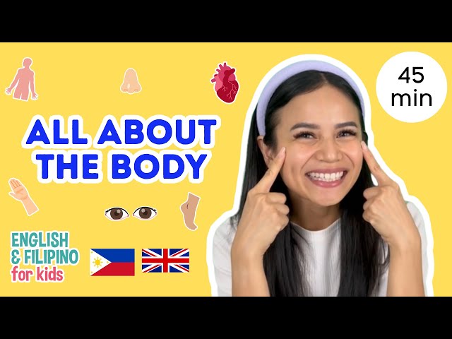 English & Filipino for Kids - Parts of The Body, Sampung Mga Daliri, Exercise, Hokey Pokey, & more!