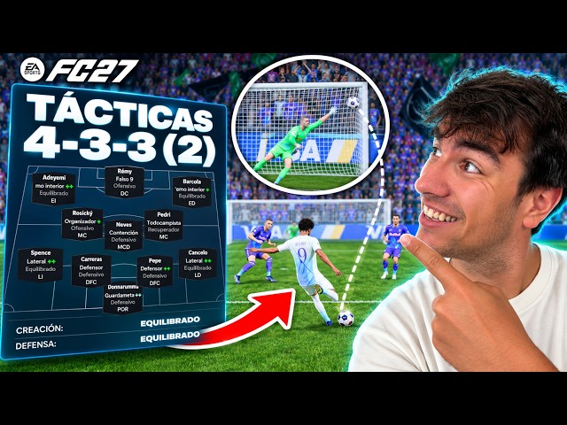 PREPARACIÓN DE FORMACIÓN Y TÁCTICAS PARA FUT CHAMPS