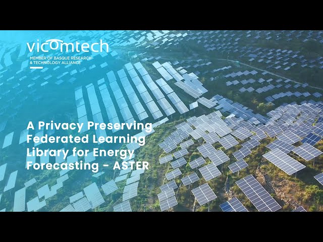 A Privacy Preserving Federated Learning Library for Energy Forecasting - ASTER