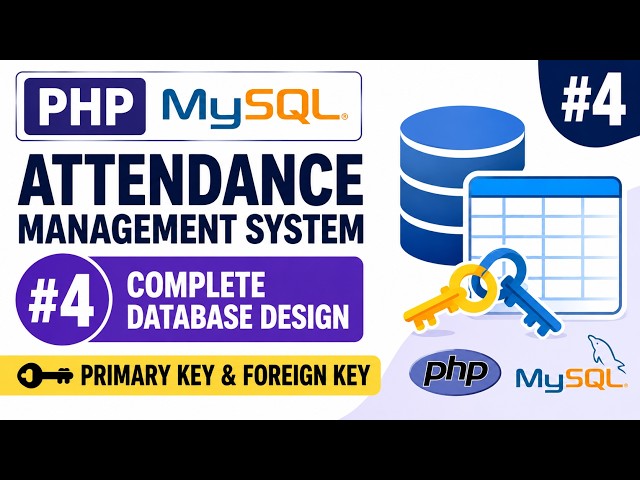 Don't Start Coding Until You Watch This: Attendance System Database Design
