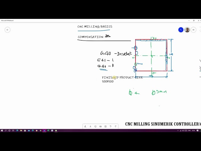 CNC MILLING BASIC PROGRAMMING PART- 10