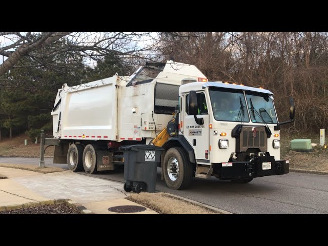 Chasing python garbage truck in my neighborhood part 2