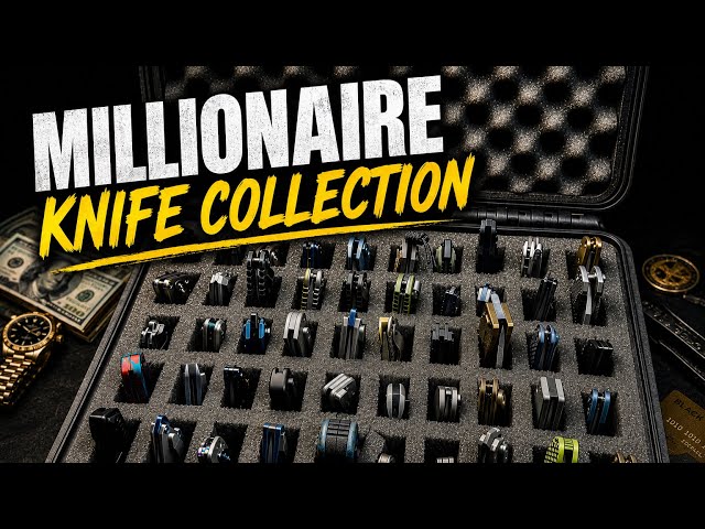 Inside A MILLIONAIRE’S Pocket Knife Collection