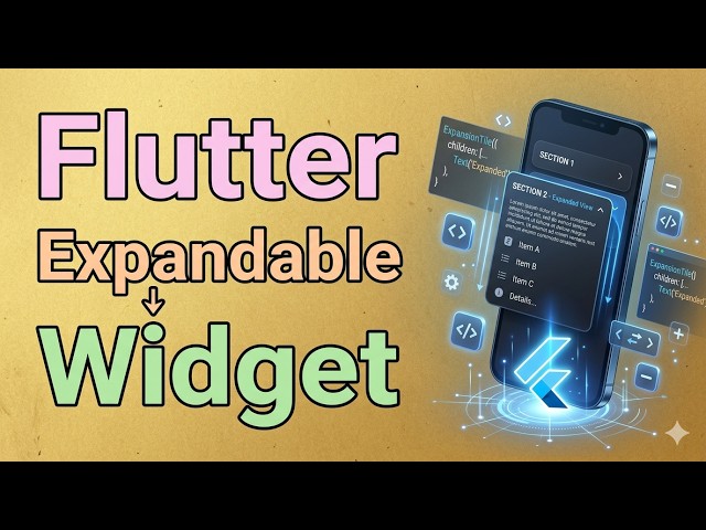 Flutter Expandable Widget