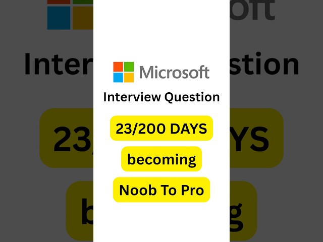 Day 23/200 of making you pro coder💻 #coding #dsa #leetcode #interview #microsoft #coder