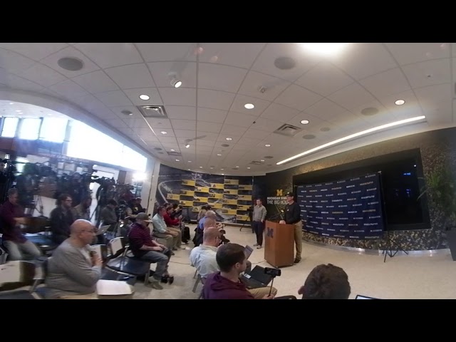 Coach Jim Harbaugh October 16, 2017