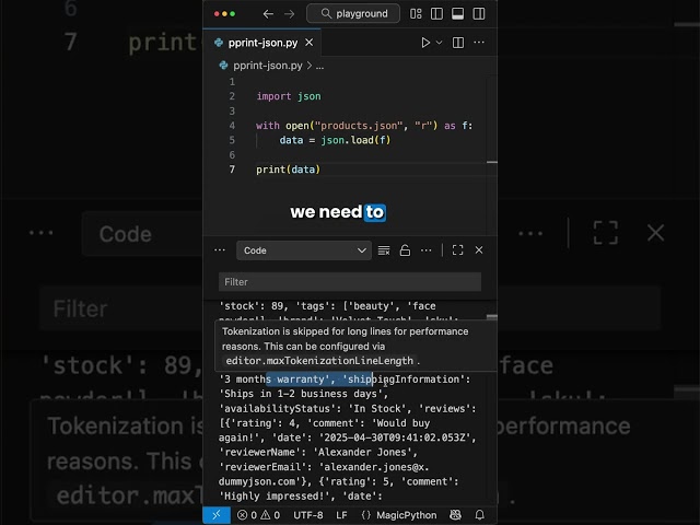 Python Trick To Instantly Organize Your JSON Data