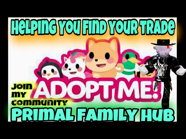 Adopt Me trades. Join me to find your Trade.