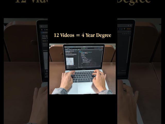 The Only 12 Videos You Need to Learn Tech #learncoding #softwareengineering #artificialintelligence