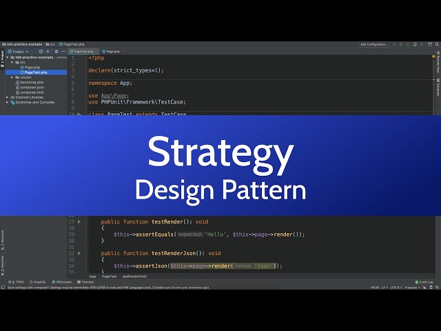 Strategy Design Pattern (PHP Edition)