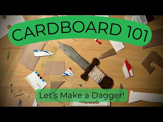 CARDBOARD 101: Tips and Tricks for Prop Making