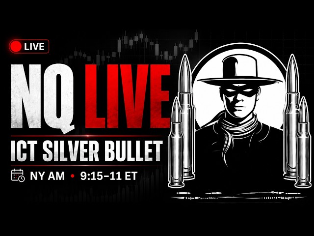 LIVE Day Trading | ICT Concepts | ES NQ