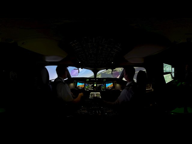 airBaltic Airbus A220 Flight Simulator 360° Tour