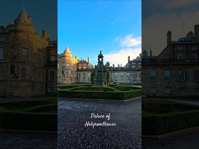 The Palace of Holyrood is a must-visit in Edinburgh #vocal #royalscots #holyroodpalace